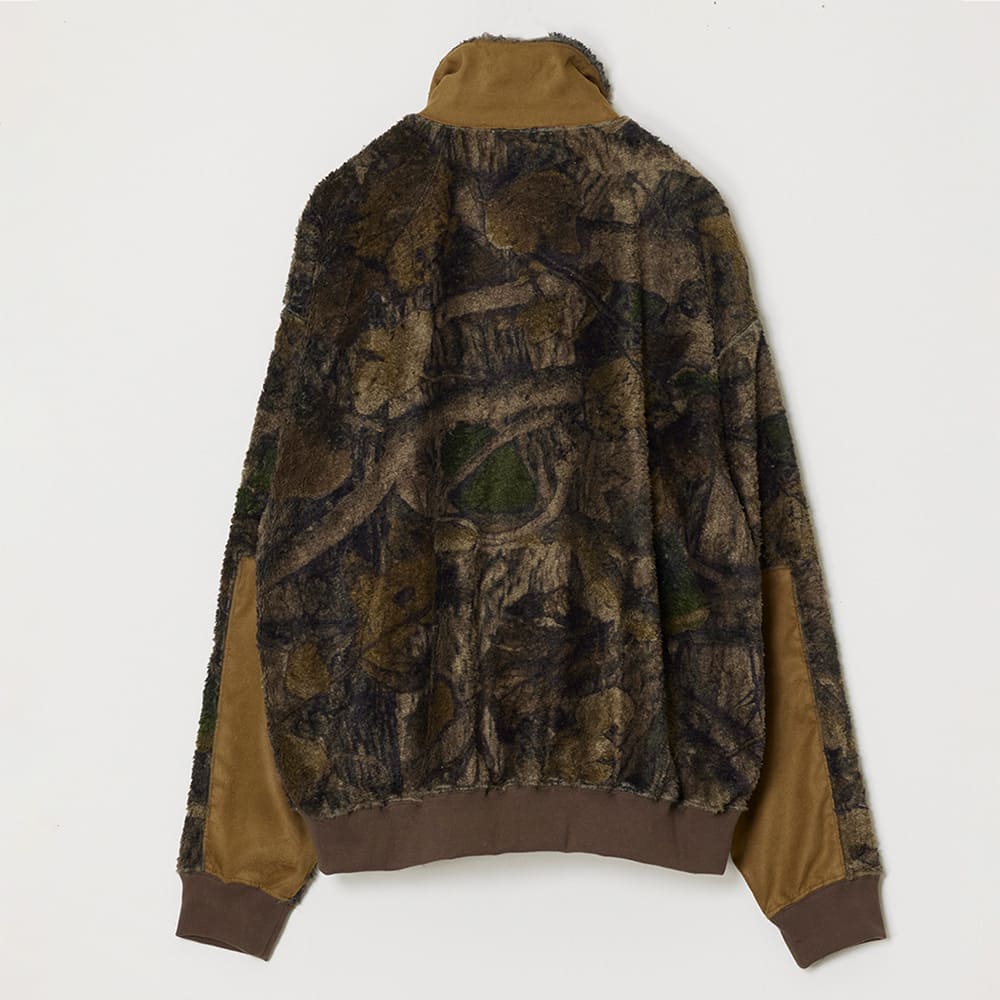 シャギーフリースZIP JKT (CAMO)
