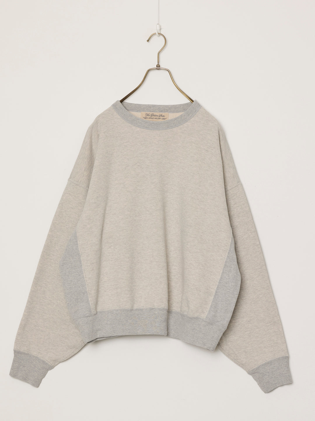 ヴィンテージ裏⽑クルー（無地）