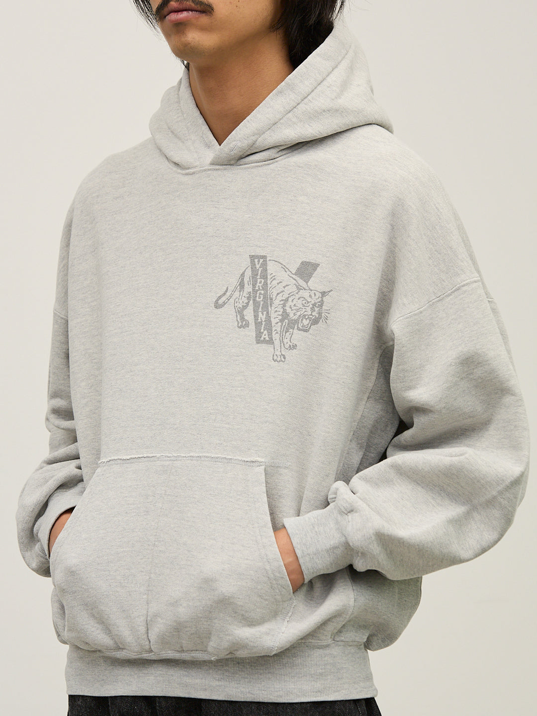 SP加⼯３⾶び裏⽑パーカ（VIRGINIA）