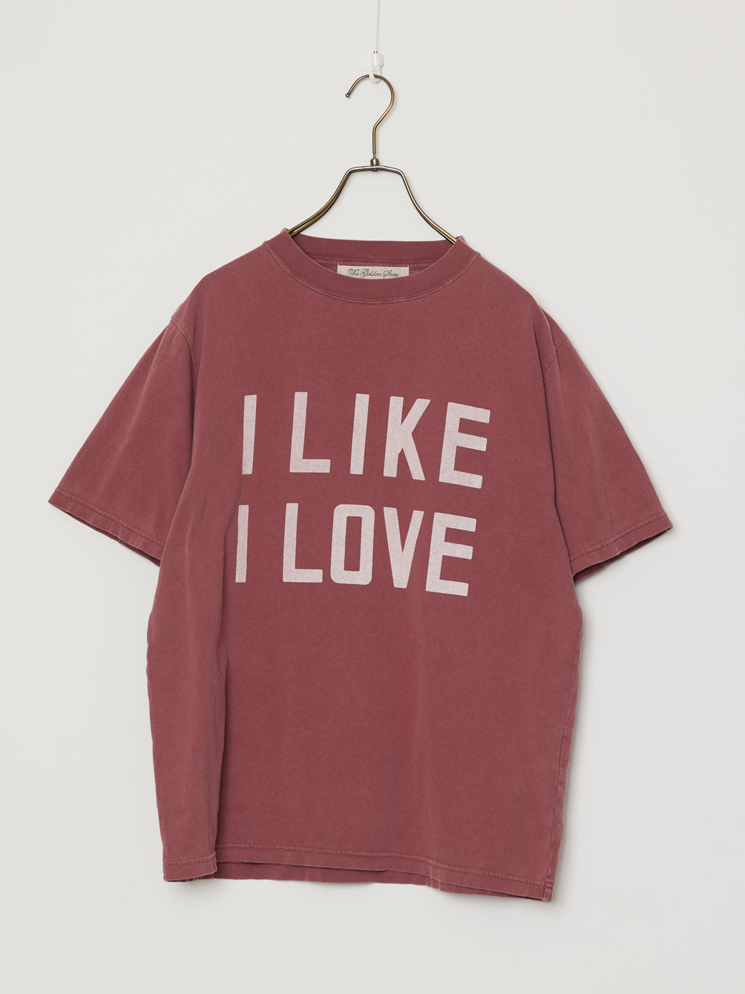 HARD SP加⼯20/天竺レギュラーT(I LIKE I LOVE)