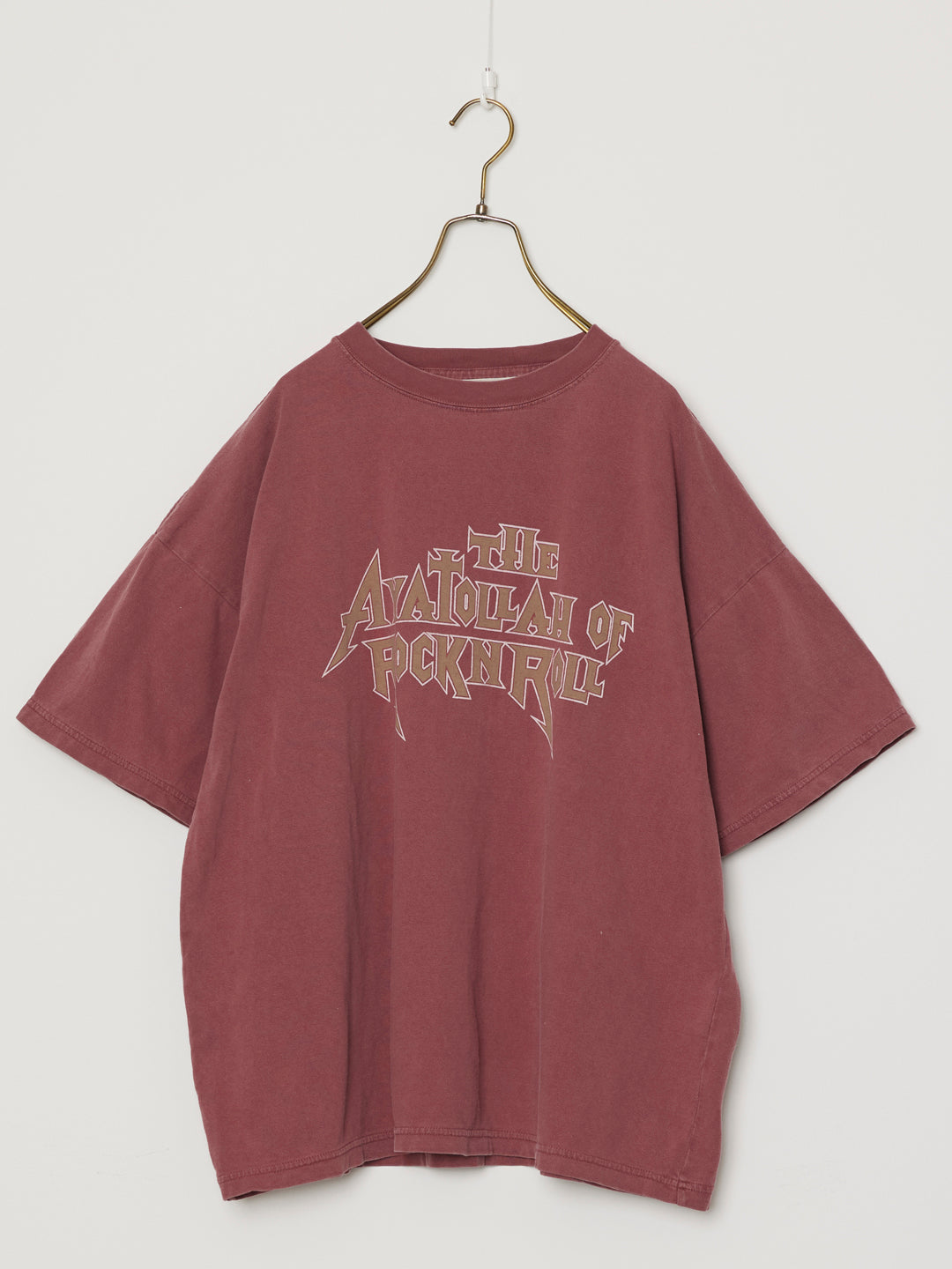 HARD SP加⼯20/天竺BIGサイズ T(AYATOKKATH OF ROCKN ROLL)