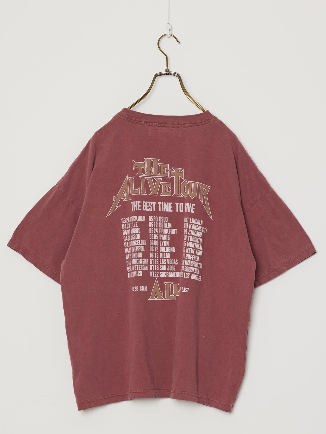 HARD SP加⼯20/天竺BIGサイズ T(AYATOKKATH OF ROCKN ROLL)