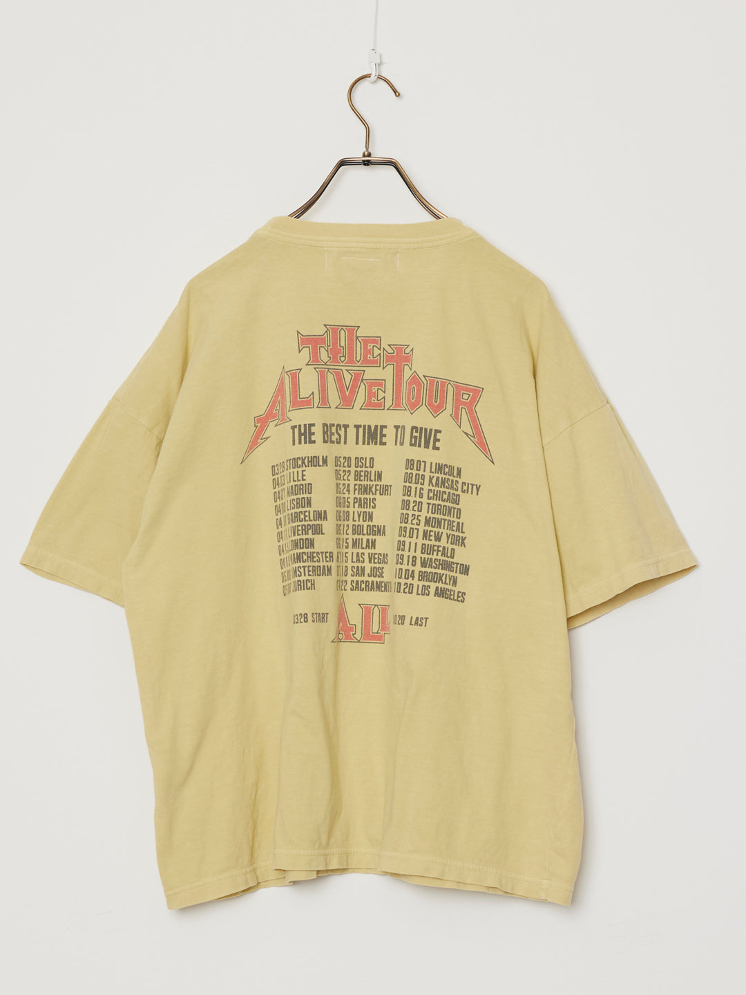 HARD SP加⼯20/天竺BIGサイズ T(AYATOKKATH OF ROCKN ROLL)