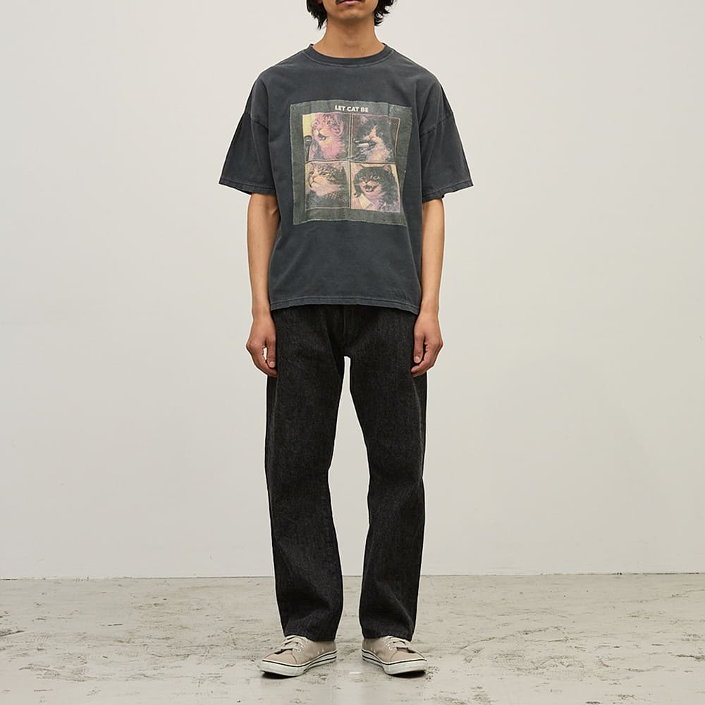 HARD SP加⼯20/天竺BIGサイズT(LET BE CAT )