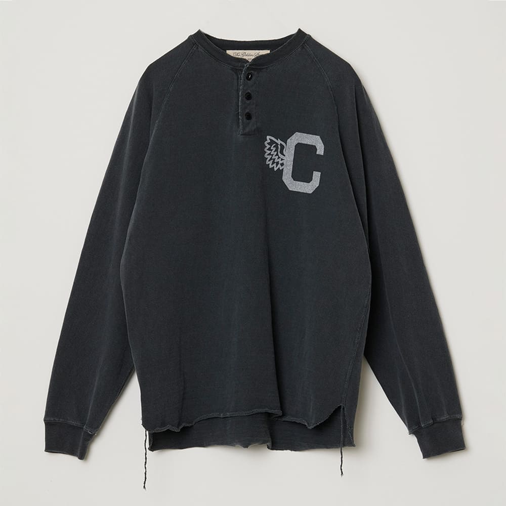 8/天竺ラグランヘンリーロンT(C)