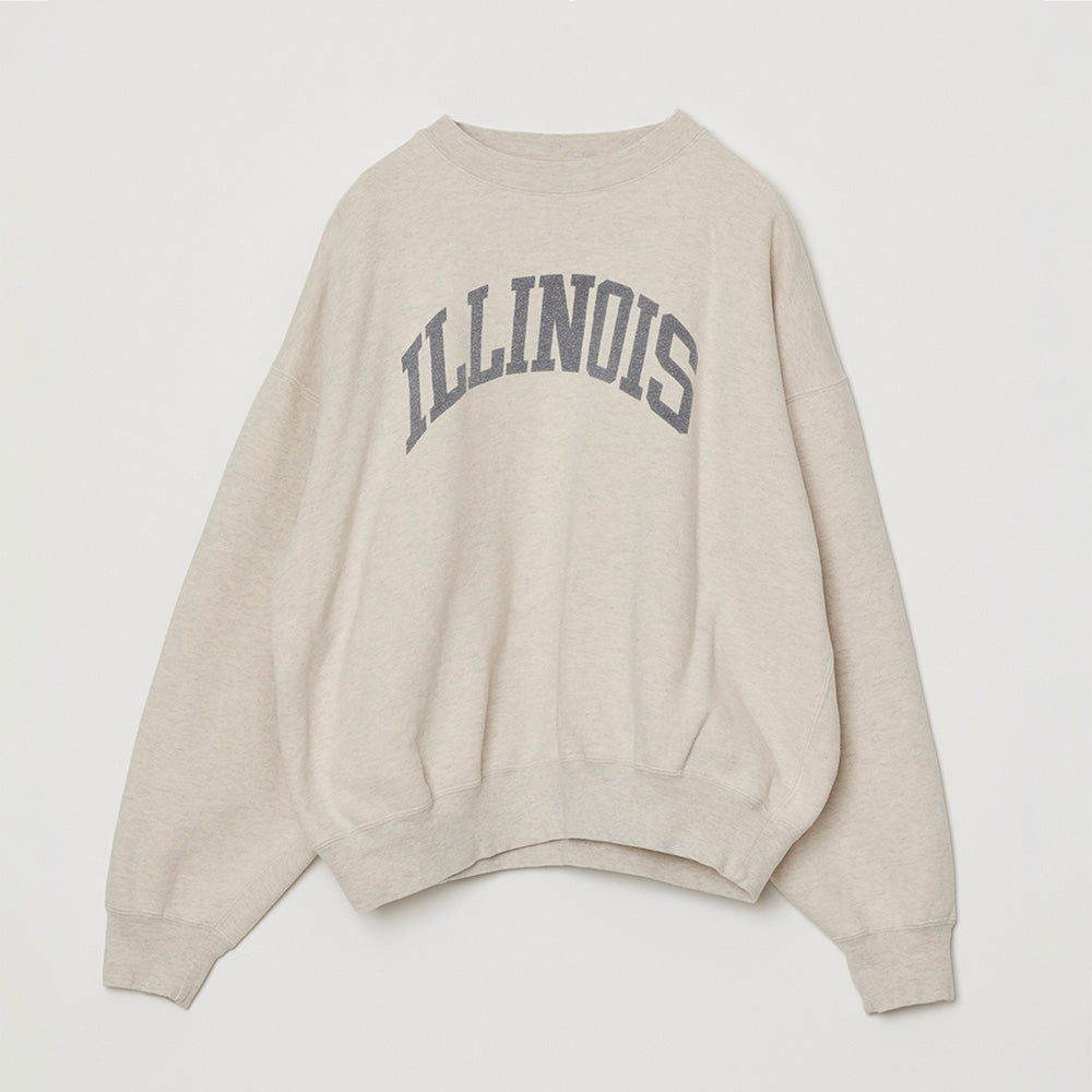 SP加工起毛裏毛クルー(ILLINOIS)