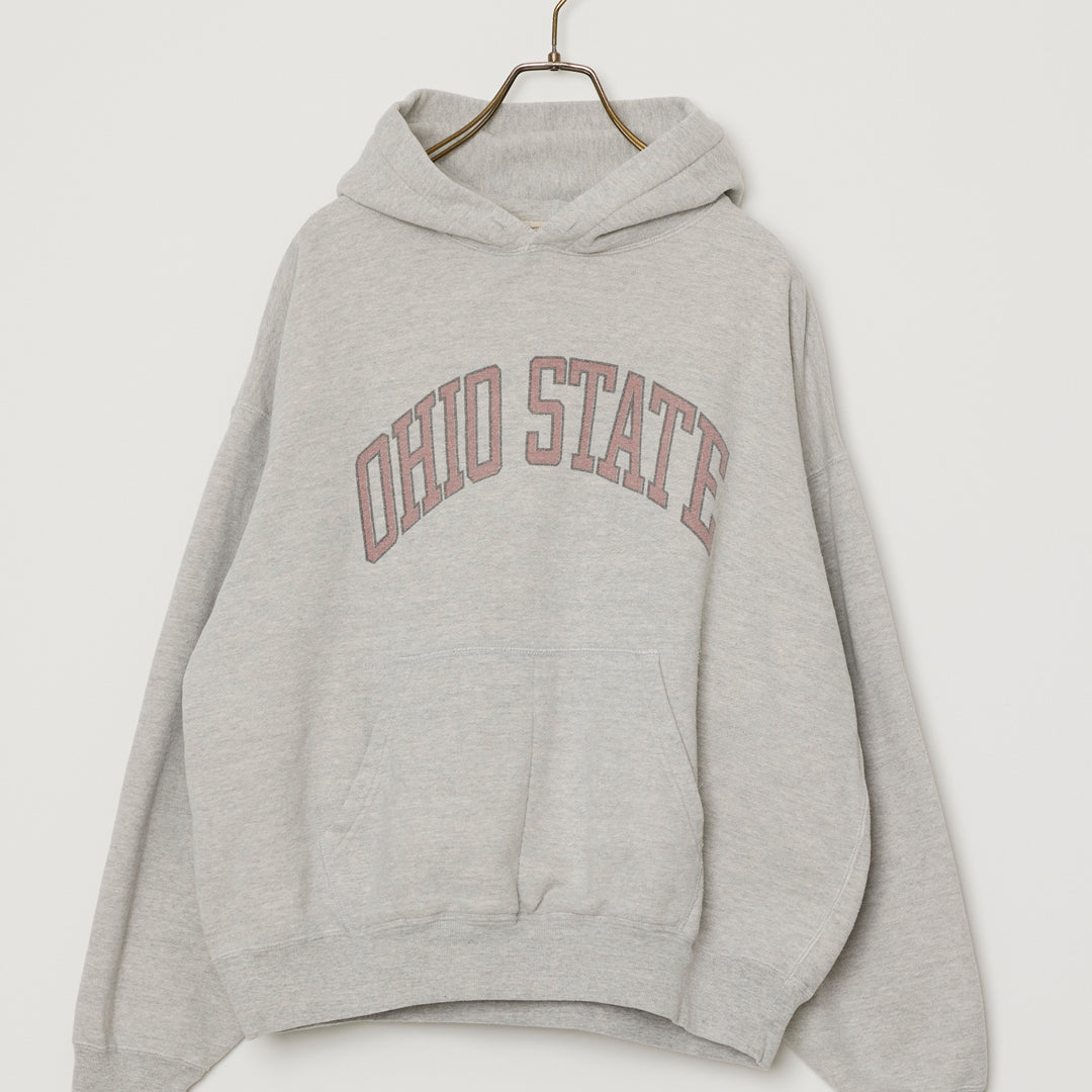SP-processed hair-lined hoodie (OHIO STATE)