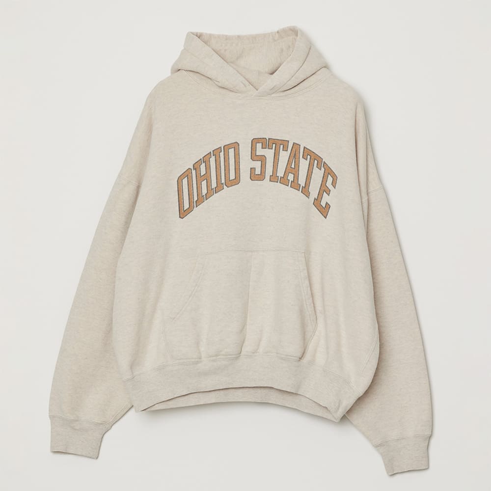 SP加工起毛裏毛パーカ(OHIO STATE)