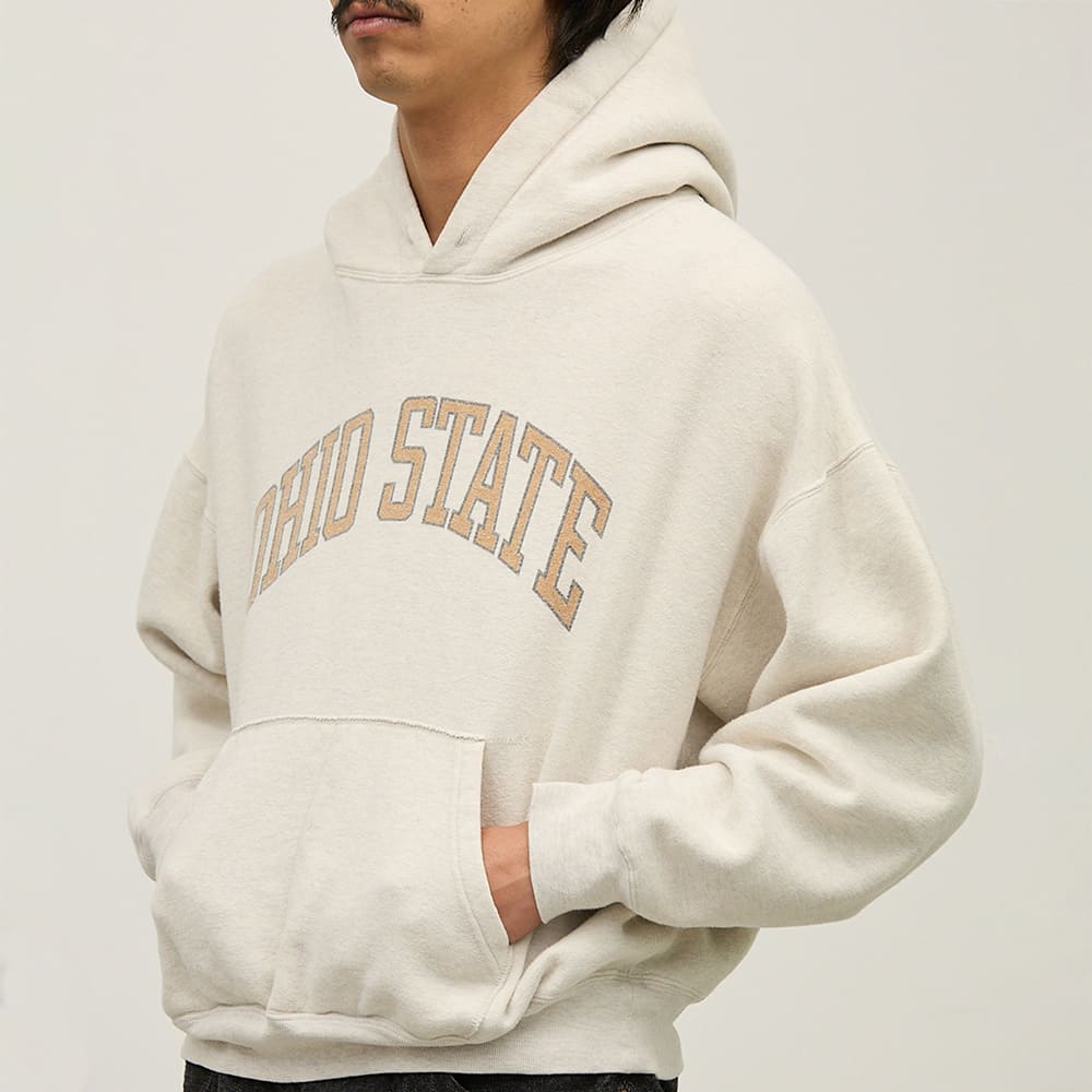 SP加工起毛裏毛パーカ(OHIO STATE)