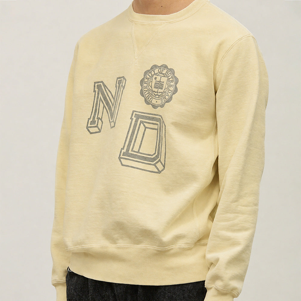 SP加工裏毛クルー(ND)