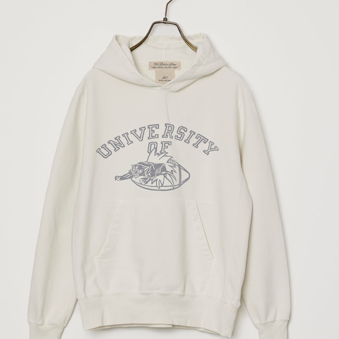 SP加⼯裏⽑パーカ(UNIVERSITY OF)