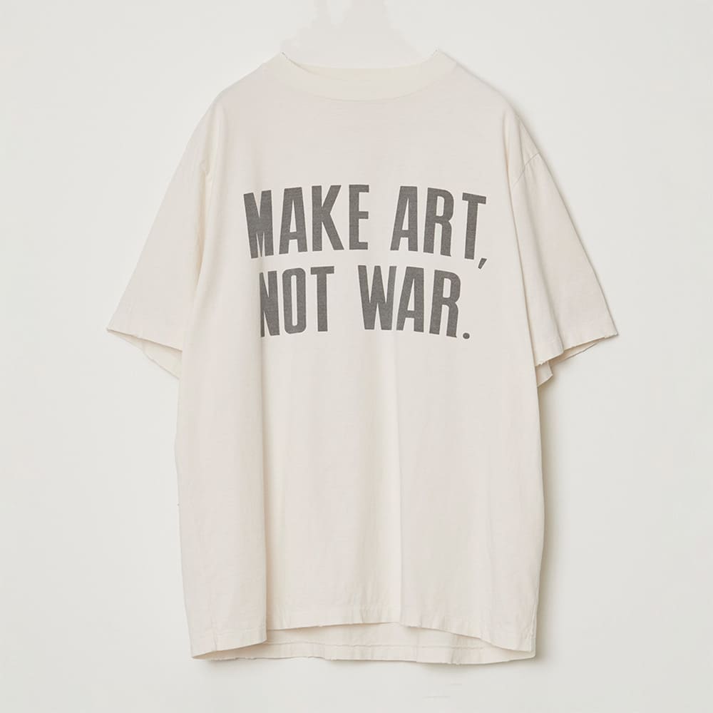 SP加工New fit T(MAKE ART,NOT WAR)