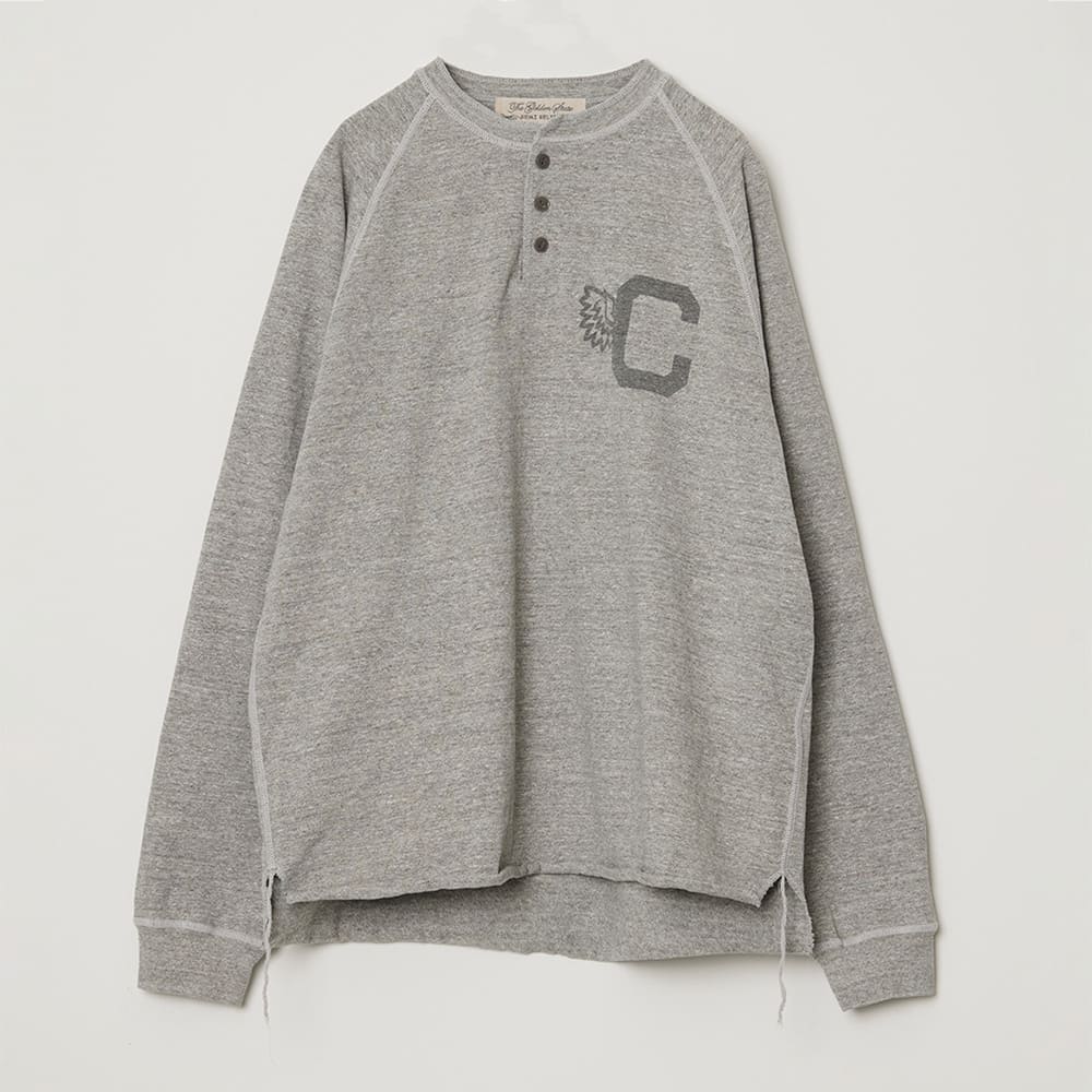 8/天竺ラグランヘンリーロンT(C)
