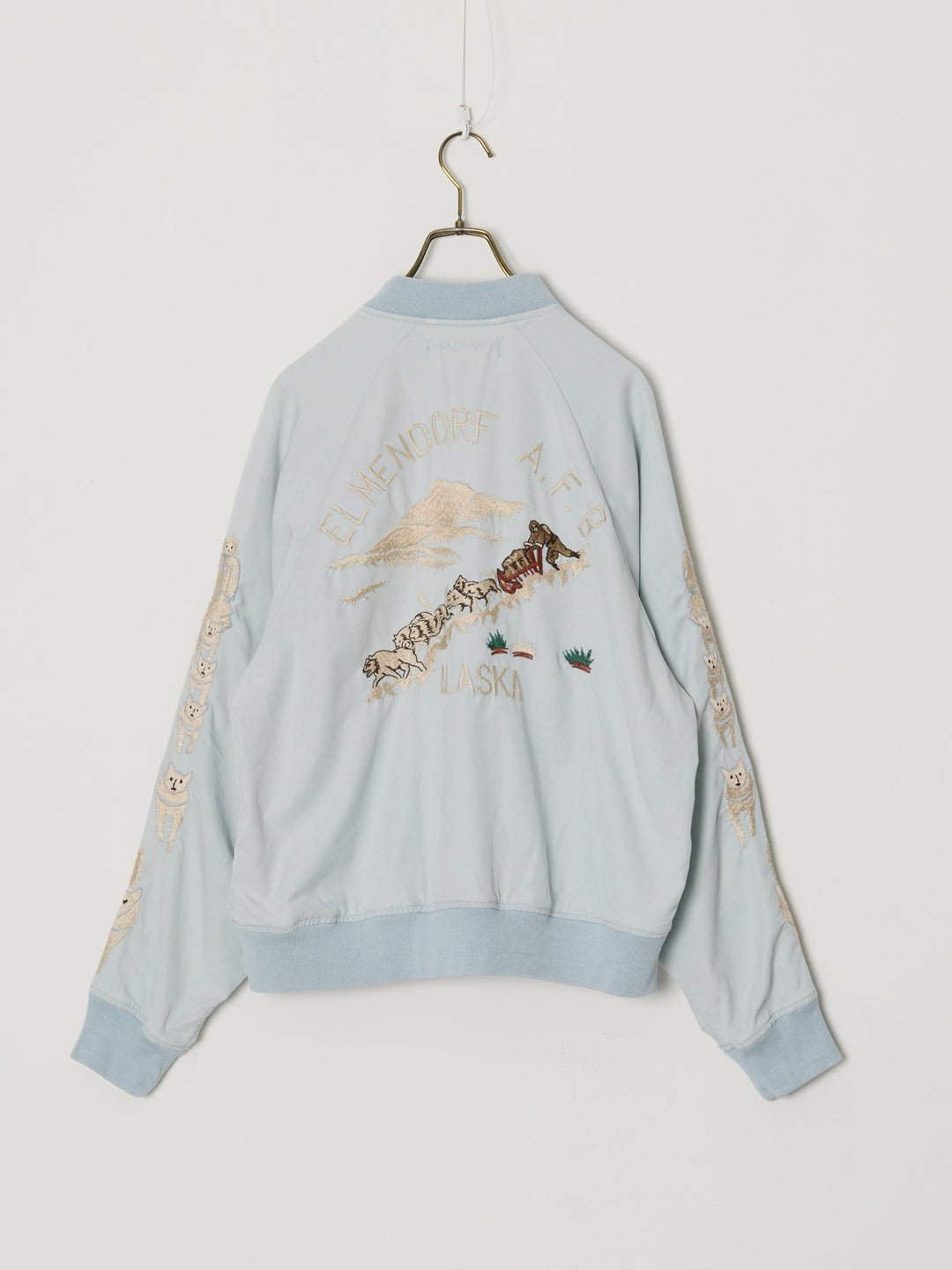 フィブリルレーヨンツイルスカジャン （ALASKA)