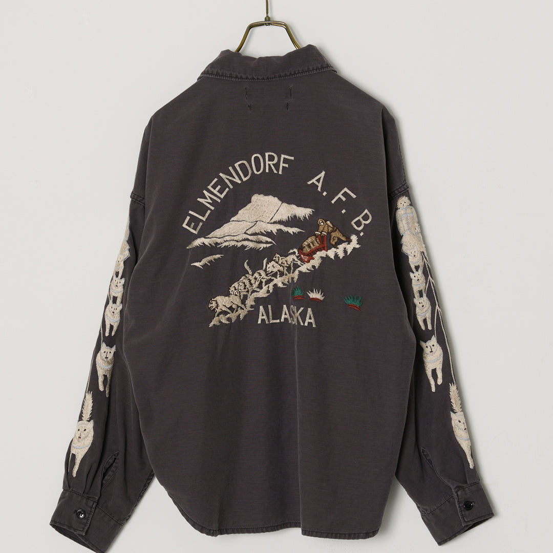 WIDE MILITARY SHIRT(자수: ALASKA)