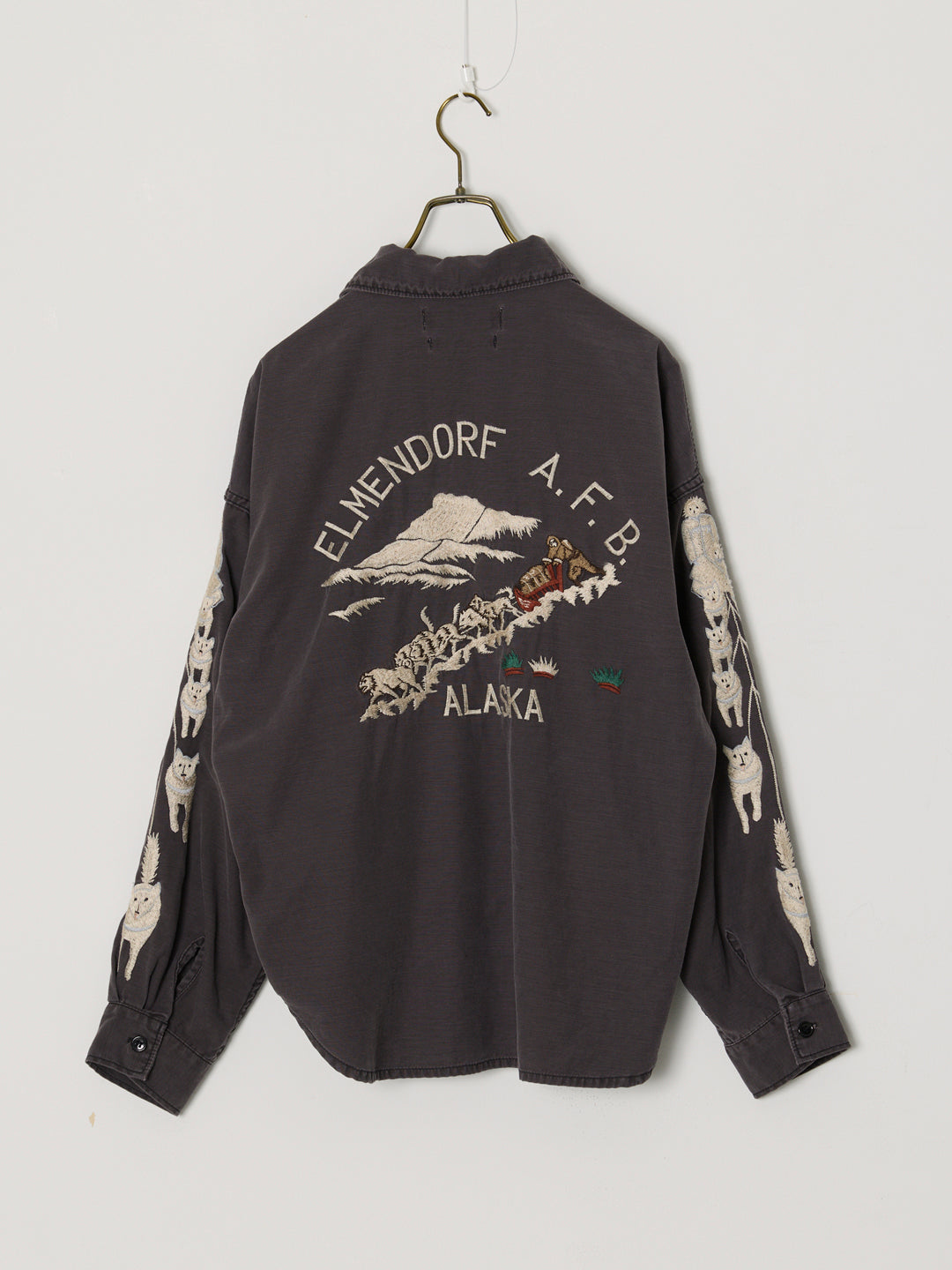WIDE MILITARY SHIRT(자수: ALASKA)