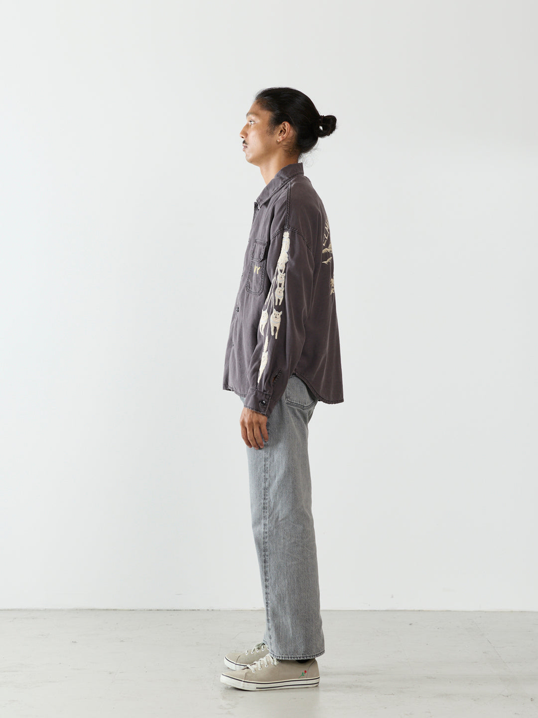 WIDE MILITARY SHIRT(자수: ALASKA)
