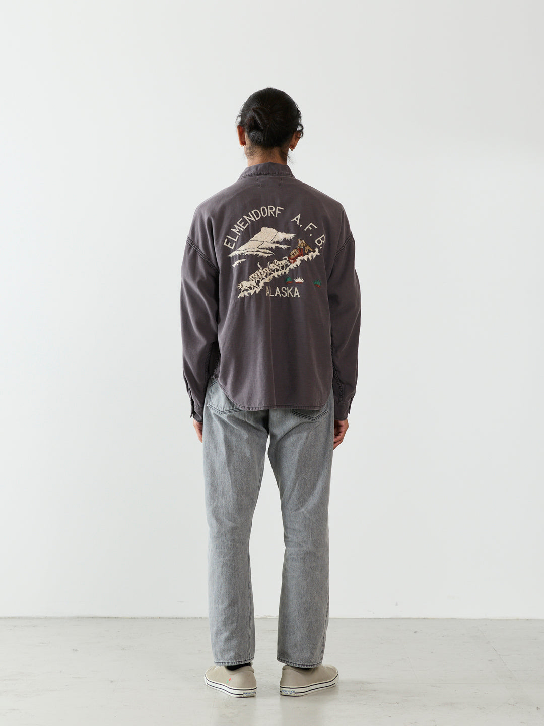 WIDE MILITARY SHIRT(자수: ALASKA)