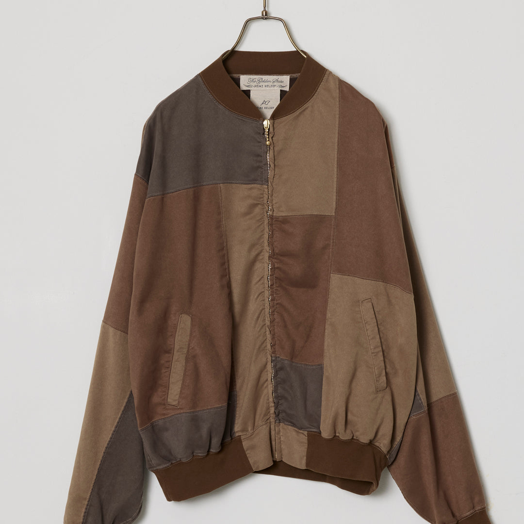 パッチワークエコスウェード ZIP JKT