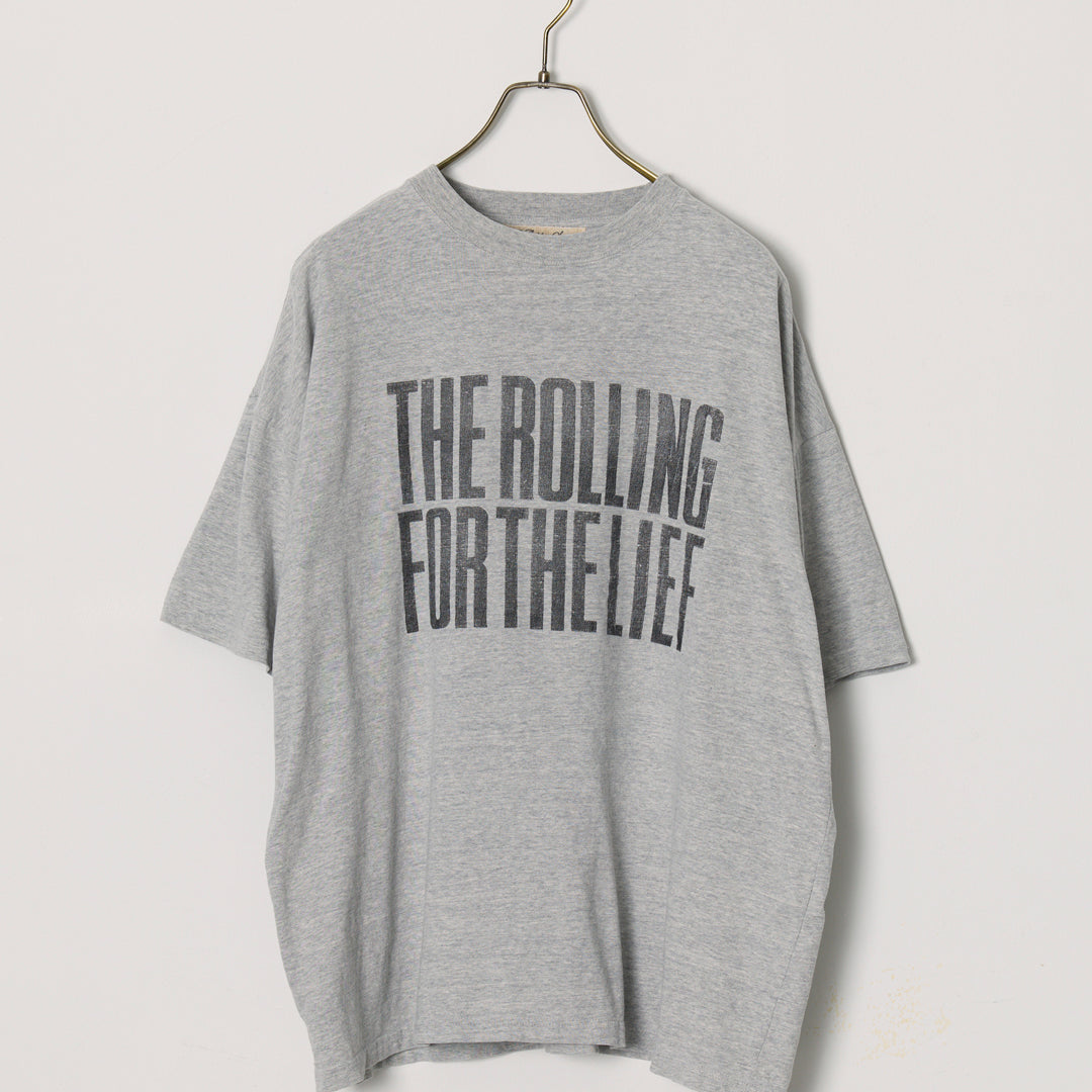 NEW SP加⼯20/天竺BIGサイズT(THE ROLLING FOR THE LIFE)