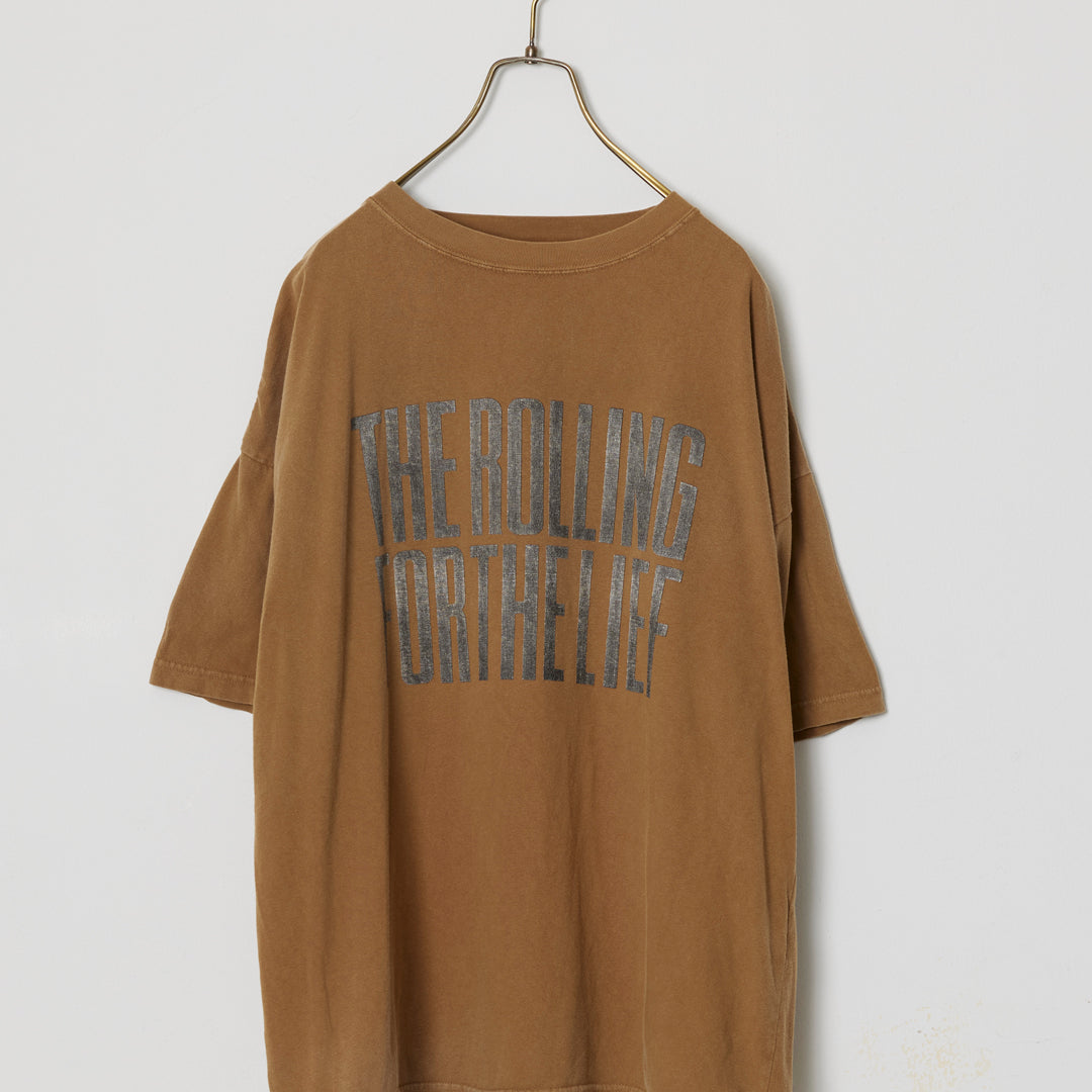 NEW SP加⼯20/天竺BIGサイズT(THE ROLLING FOR THE LIFE)