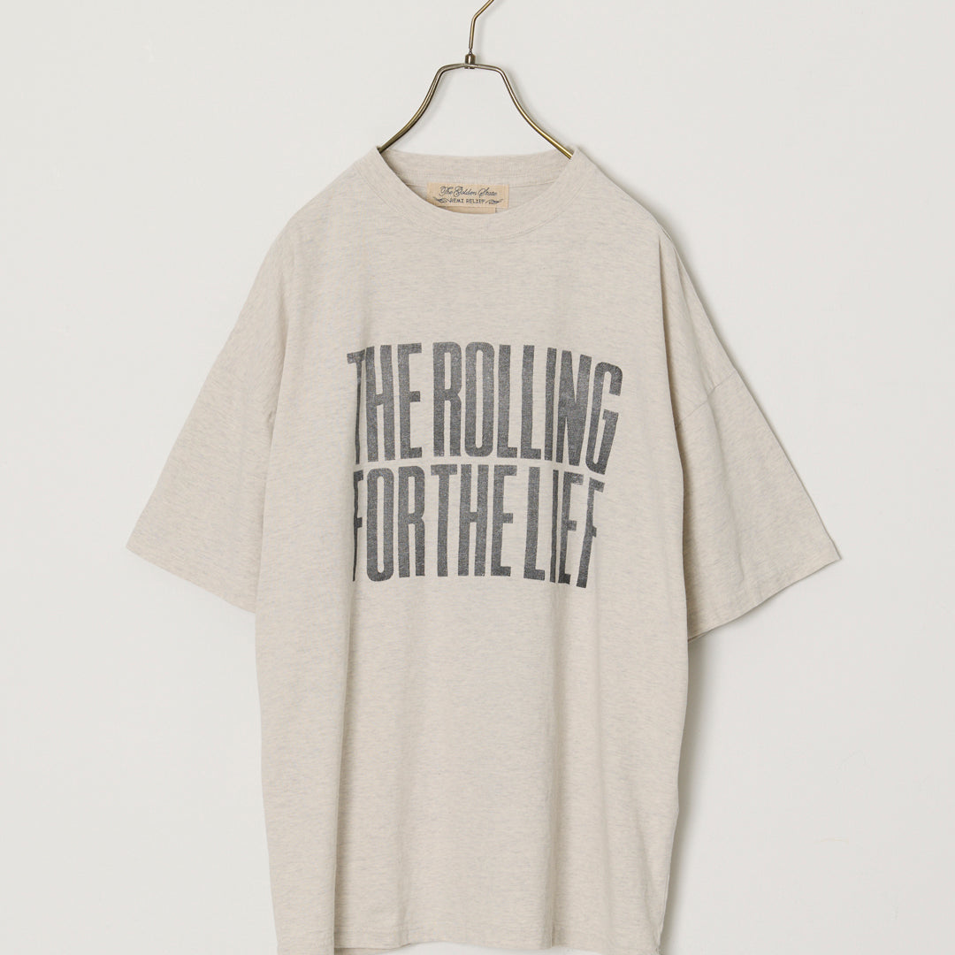 NEW SP加⼯20/天竺BIGサイズT(THE ROLLING FOR THE LIFE)
