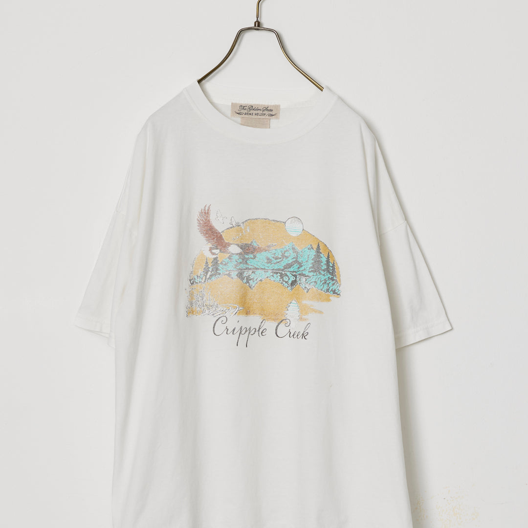 NEW SP加⼯20/天竺BIGサイズ T(Cripple Creek)