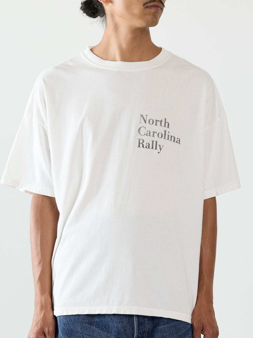 NEW SP 가공 20수/텐셀 빅사이즈 티셔츠(North Carolina Rally)