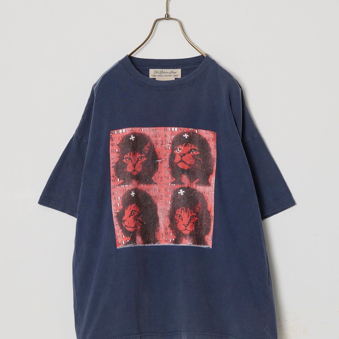 NEW SP加⼯20/天竺BIGサイズT(THE ROLLING CATS)