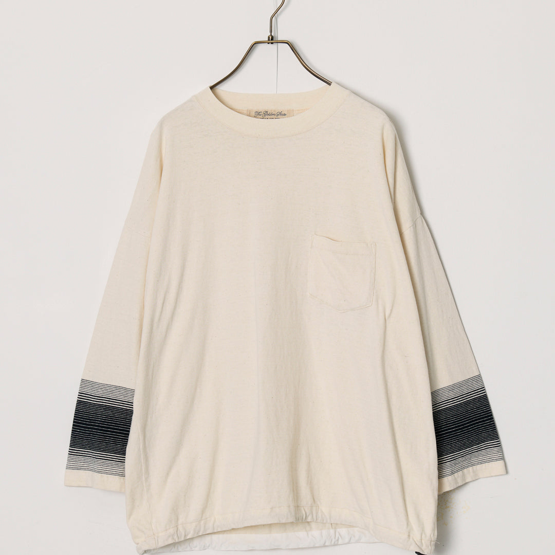 ネイティブボーダー7分袖T