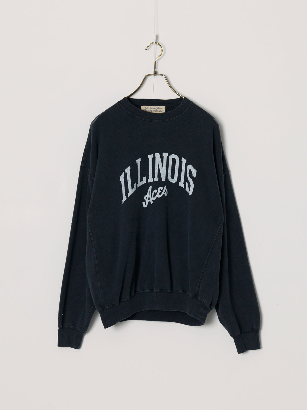 SP 가공 3단 쮸리 크루넥 티셔츠 (ILLINOIS Aces)