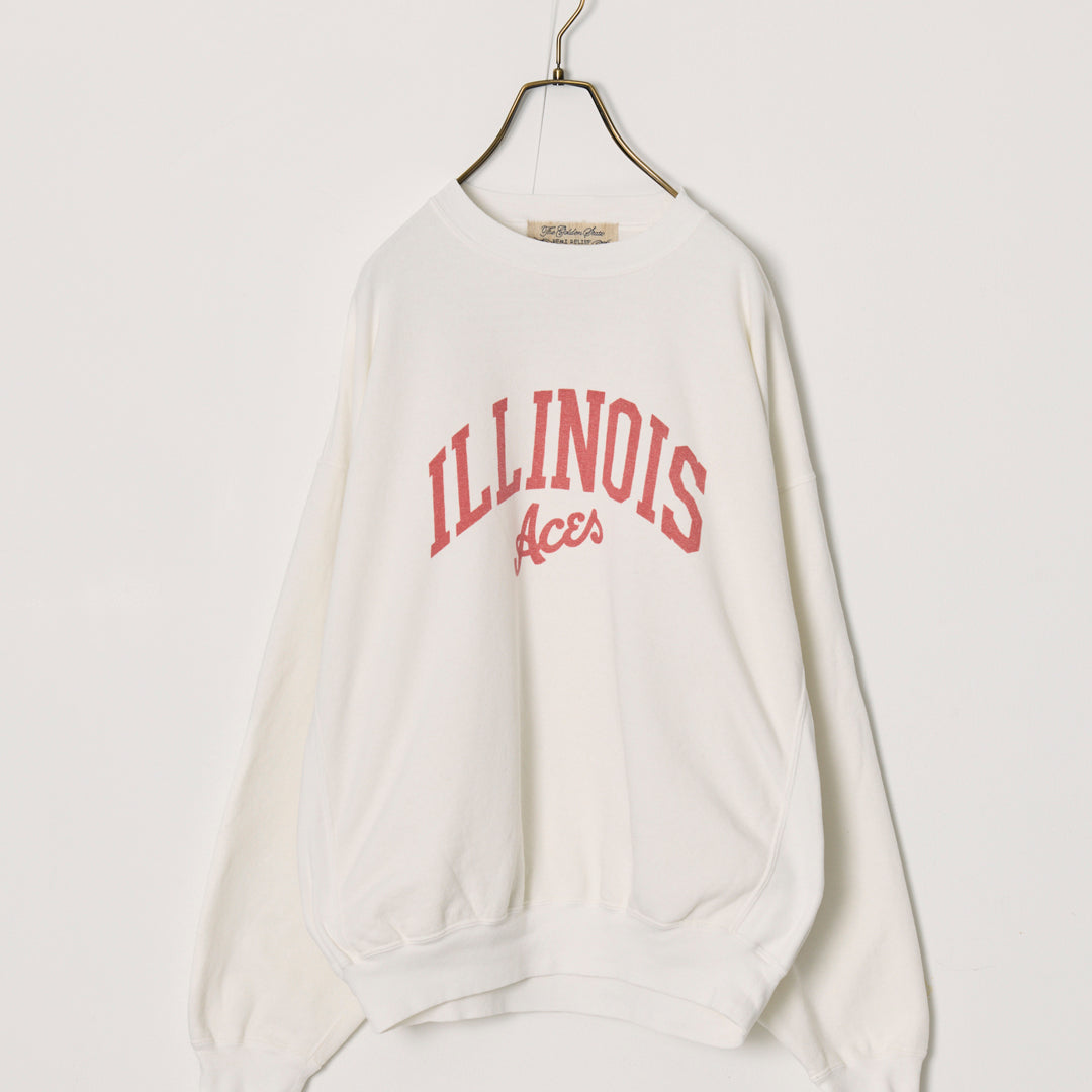 SP 가공 3단 쮸리 크루넥 티셔츠 (ILLINOIS Aces)