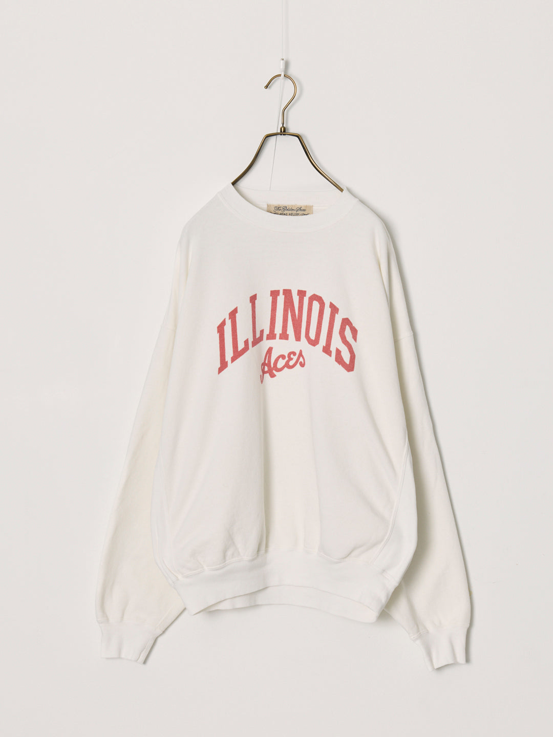 SP 가공 3단 쮸리 크루넥 티셔츠 (ILLINOIS Aces)