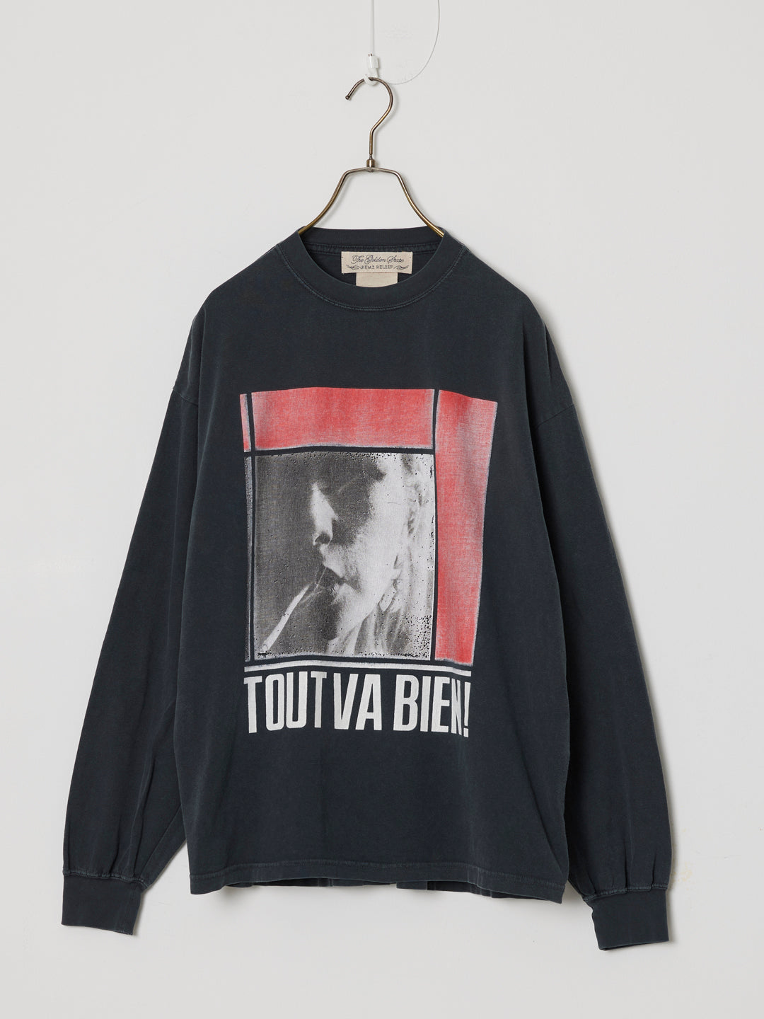 HARD SP加⼯20/-天竺ロンT(TOUT VA BIEN!)