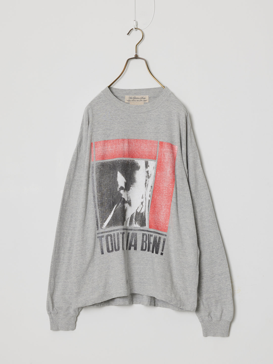 HARD SP加⼯20/-天竺ロンT(TOUT VA BIEN!)