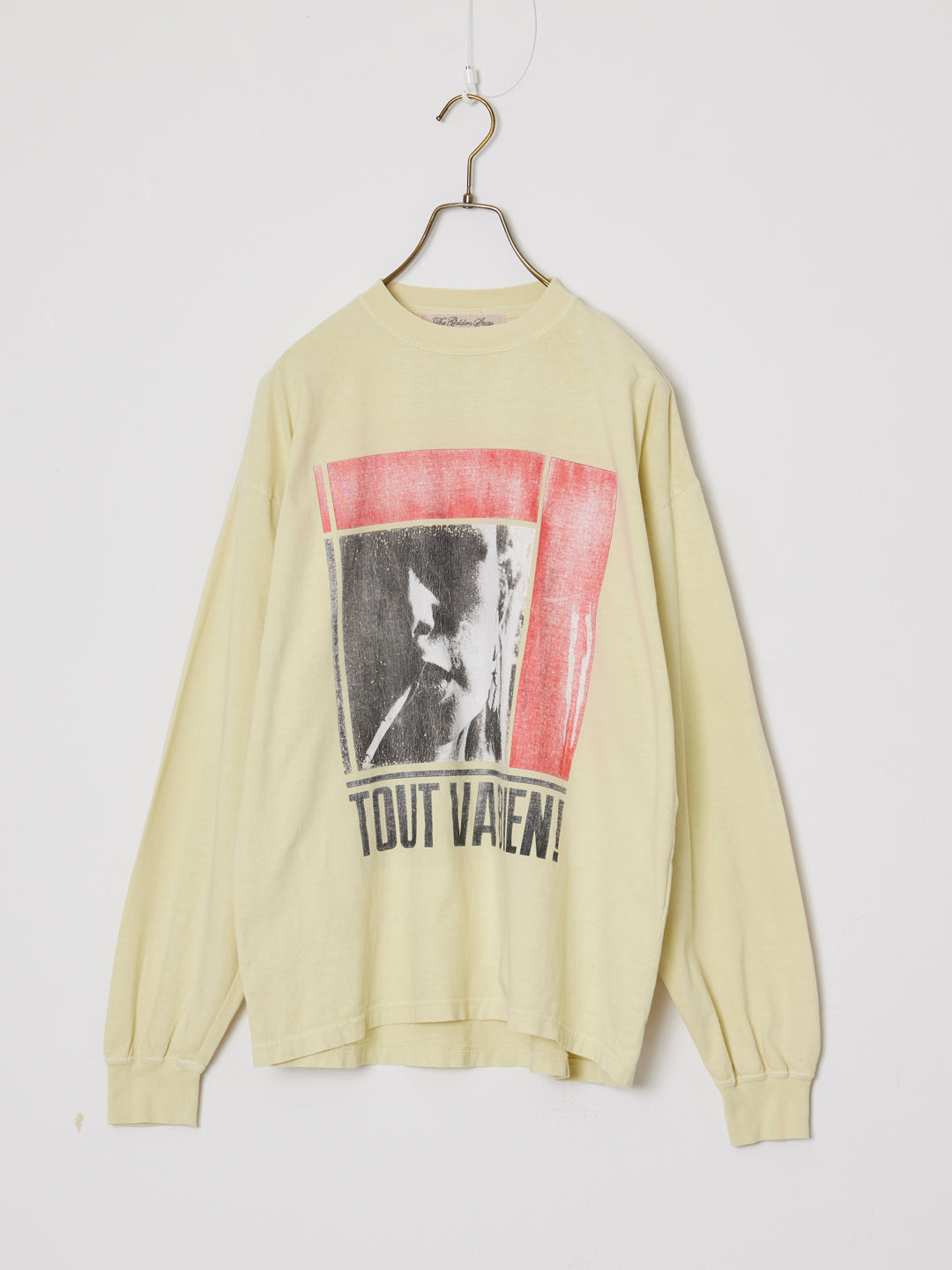HARD SP加⼯20/-天竺ロンT(TOUT VA BIEN!)