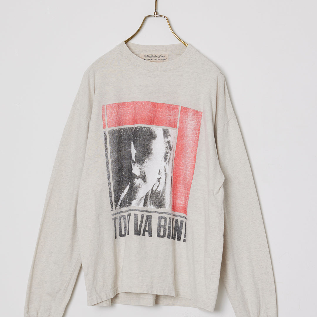 HARD SP加⼯20/-天竺ロンT(TOUT VA BIEN!)