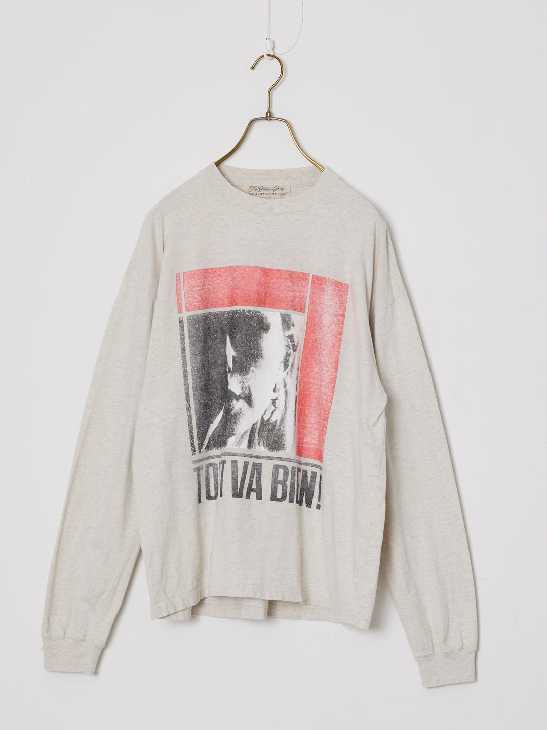 HARD SP加⼯20/-天竺ロンT(TOUT VA BIEN!)
