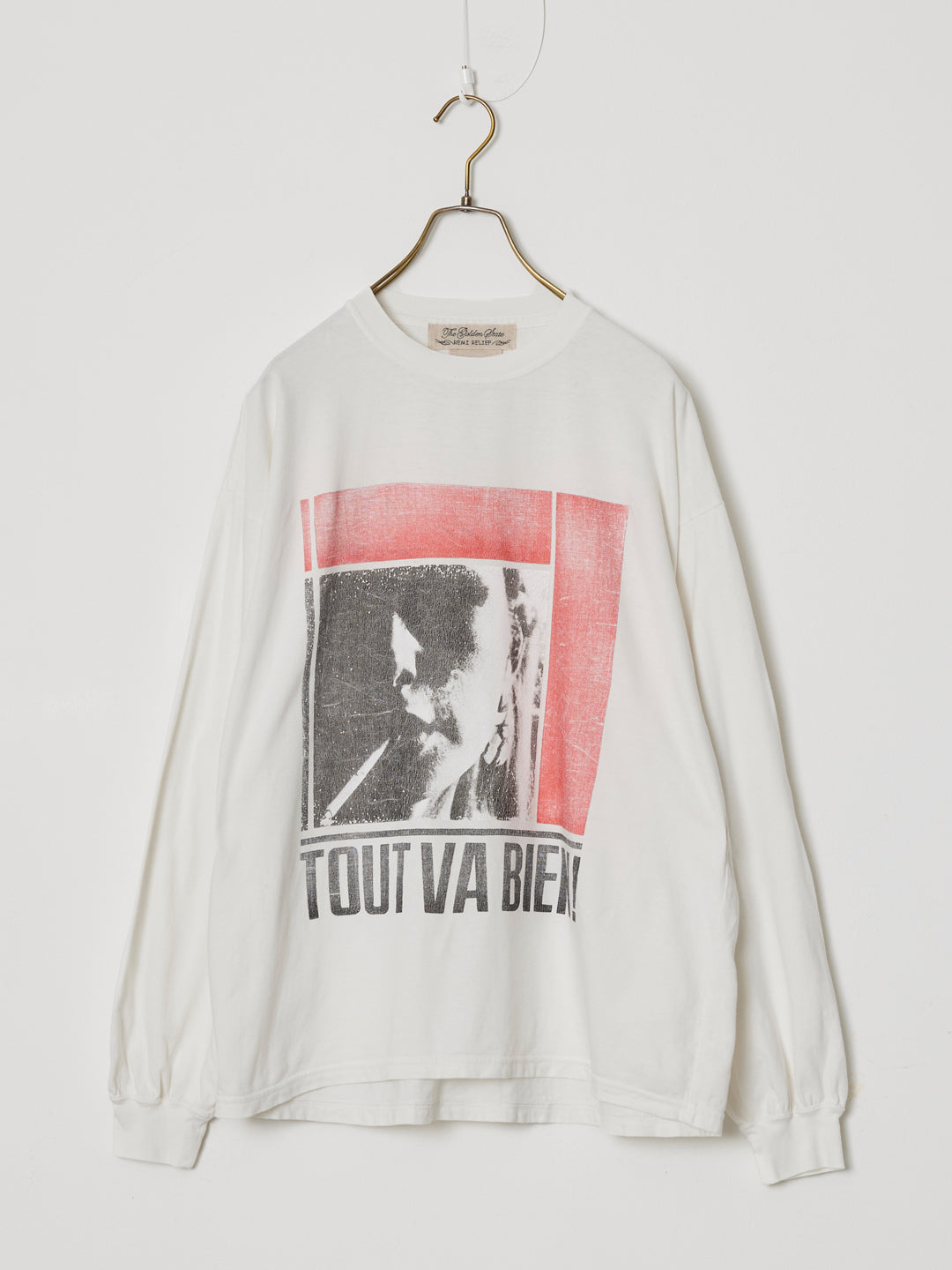 HARD SP加⼯20/-天竺ロンT(TOUT VA BIEN!)
