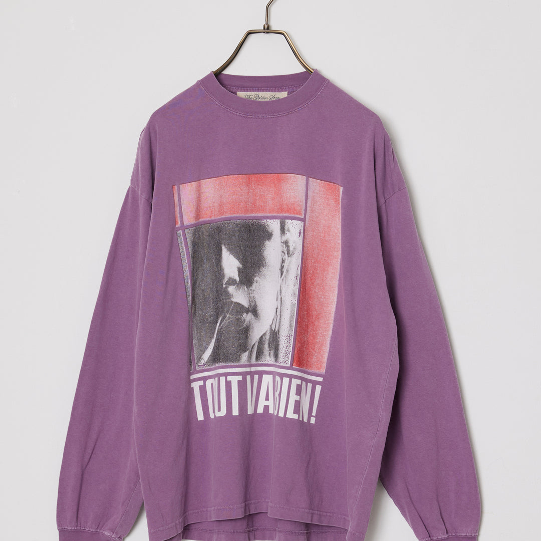 HARD SP加⼯20/-天竺ロンT(TOUT VA BIEN!)
