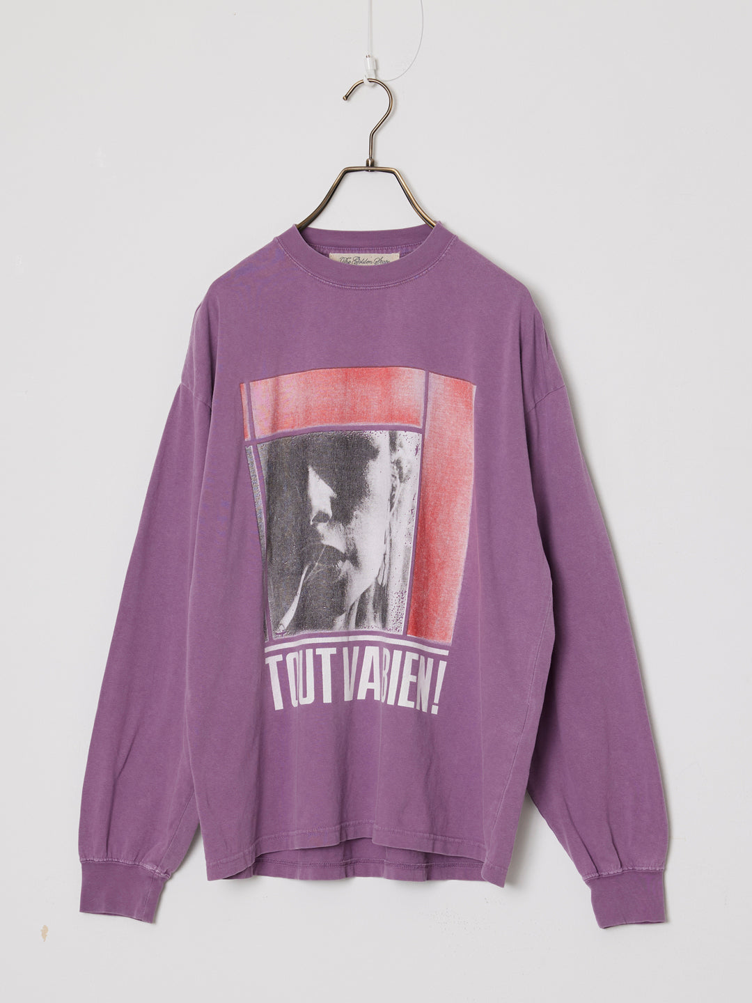 HARD SP加⼯20/-天竺ロンT(TOUT VA BIEN!)