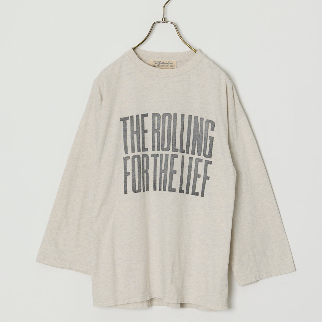 HARD SP加⼯20/天竺7分袖T(THE ROLLING)