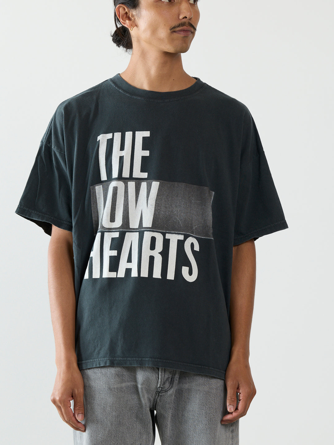 HARD SP加⼯20/天竺BIGサイズT(THE LOW HEARTS)