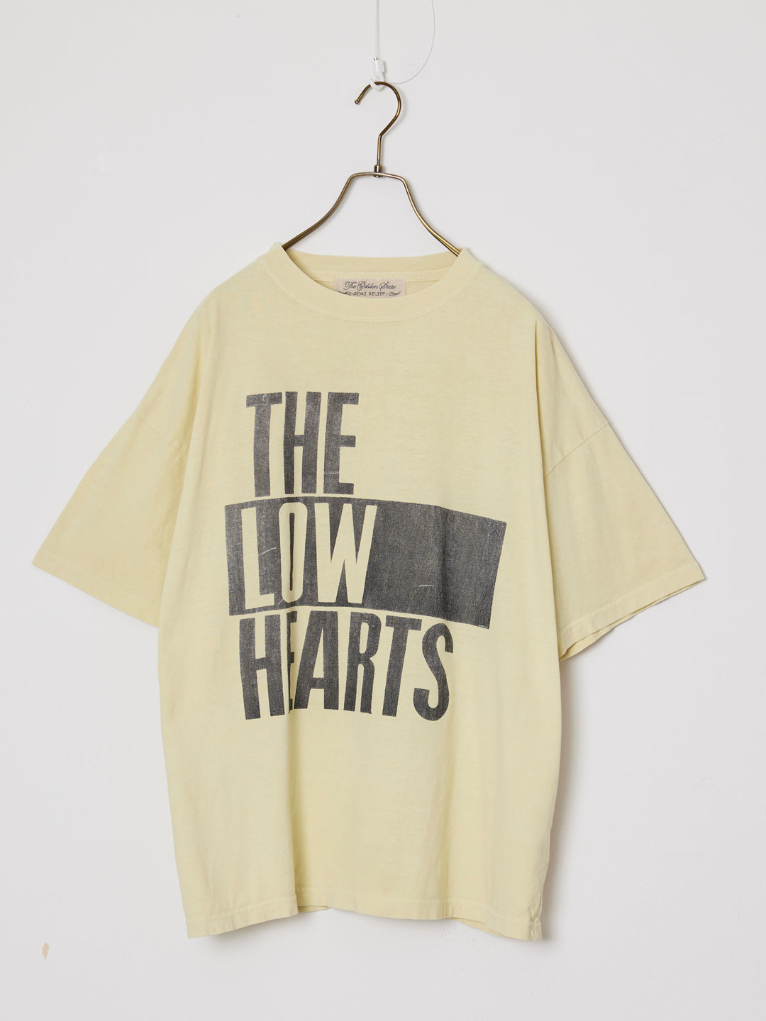 HARD SP加⼯20/天竺BIGサイズT(THE LOW HEARTS)