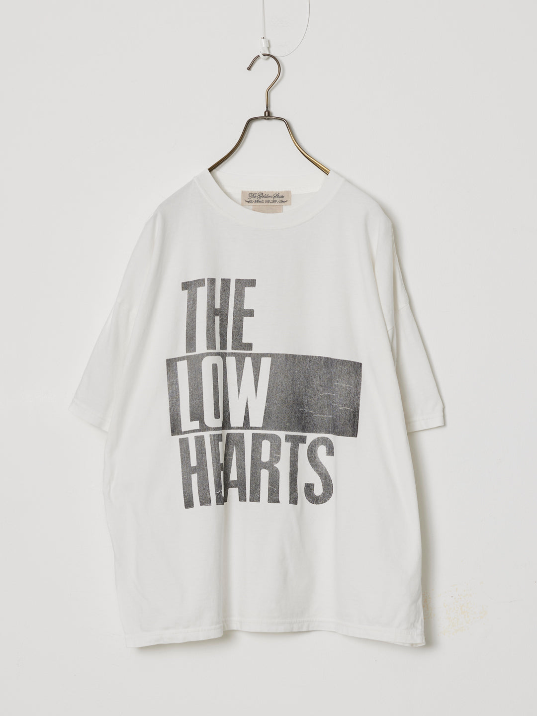 HARD SP加⼯20/天竺BIGサイズT(THE LOW HEARTS)