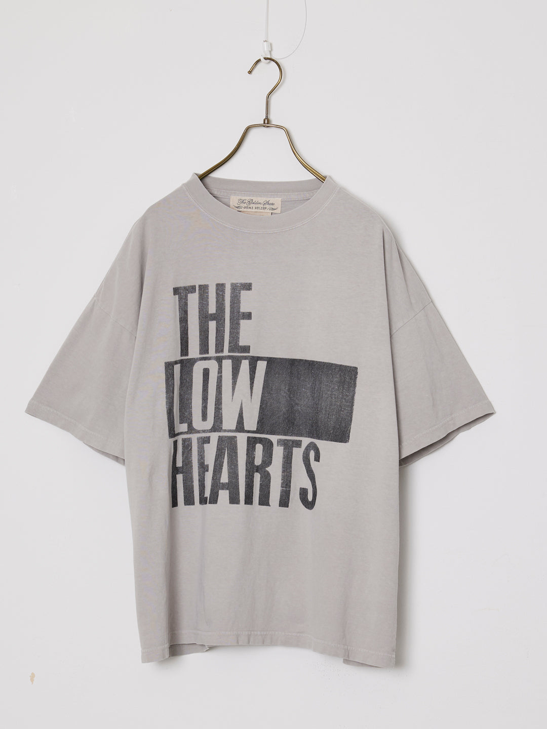 HARD SP加⼯20/天竺BIGサイズT(THE LOW HEARTS)