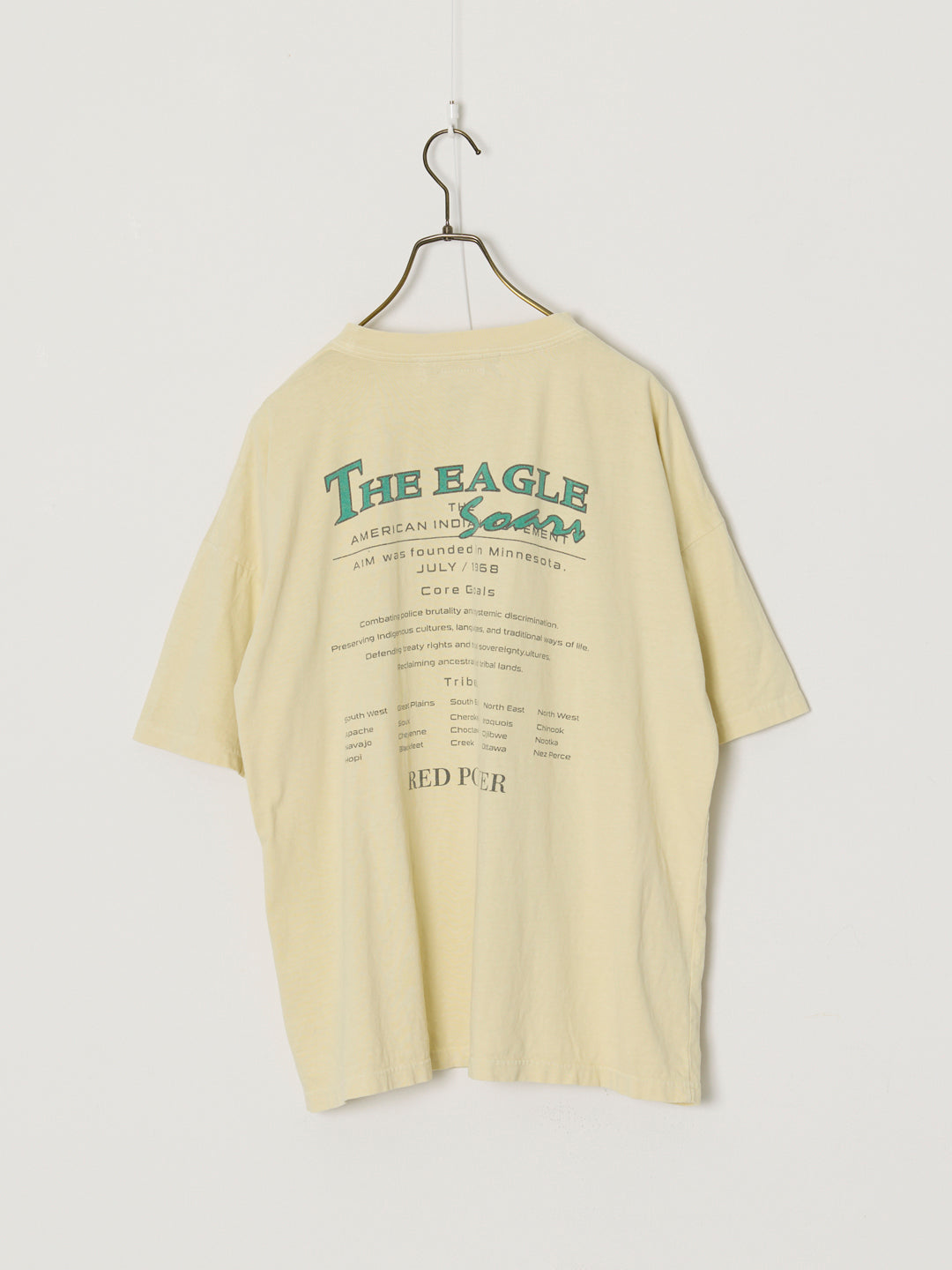 HARD SP加⼯20/天竺BIGサイズT(THE EAGLE)