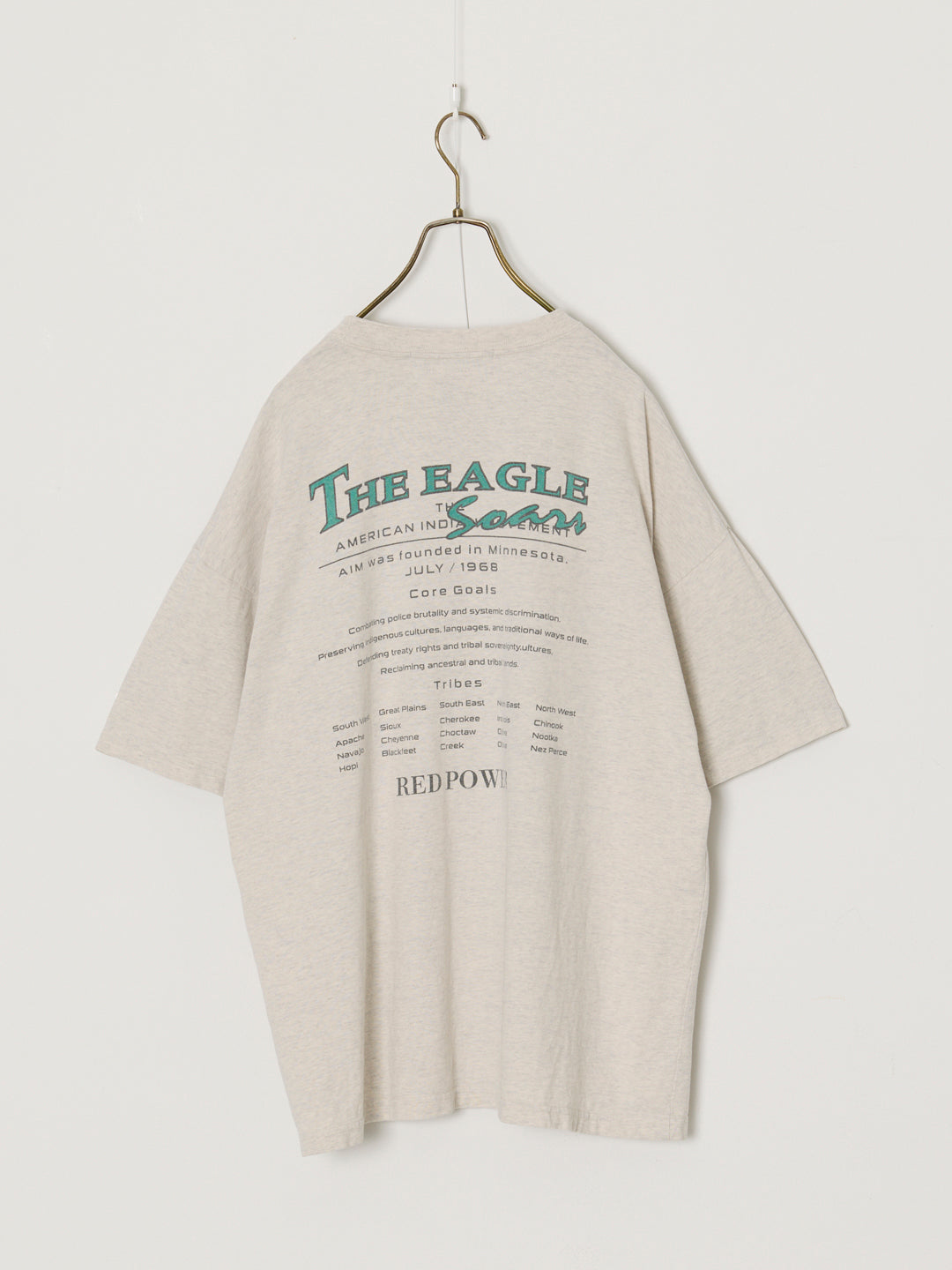 HARD SP加⼯20/天竺BIGサイズT(THE EAGLE)