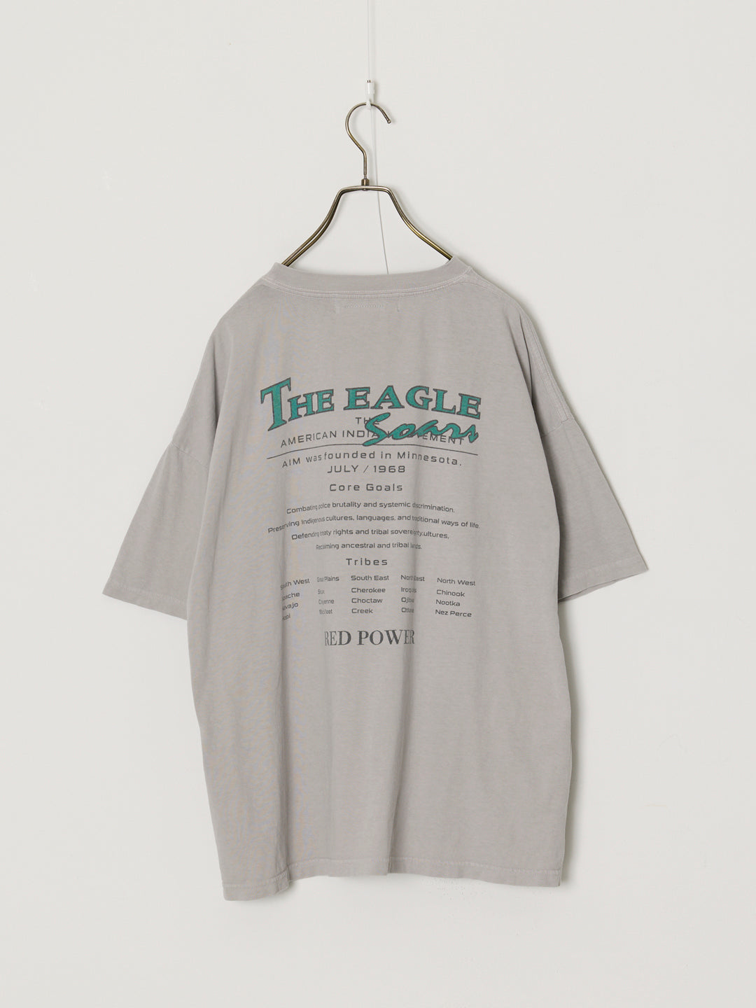 HARD SP加⼯20/天竺BIGサイズT(THE EAGLE)