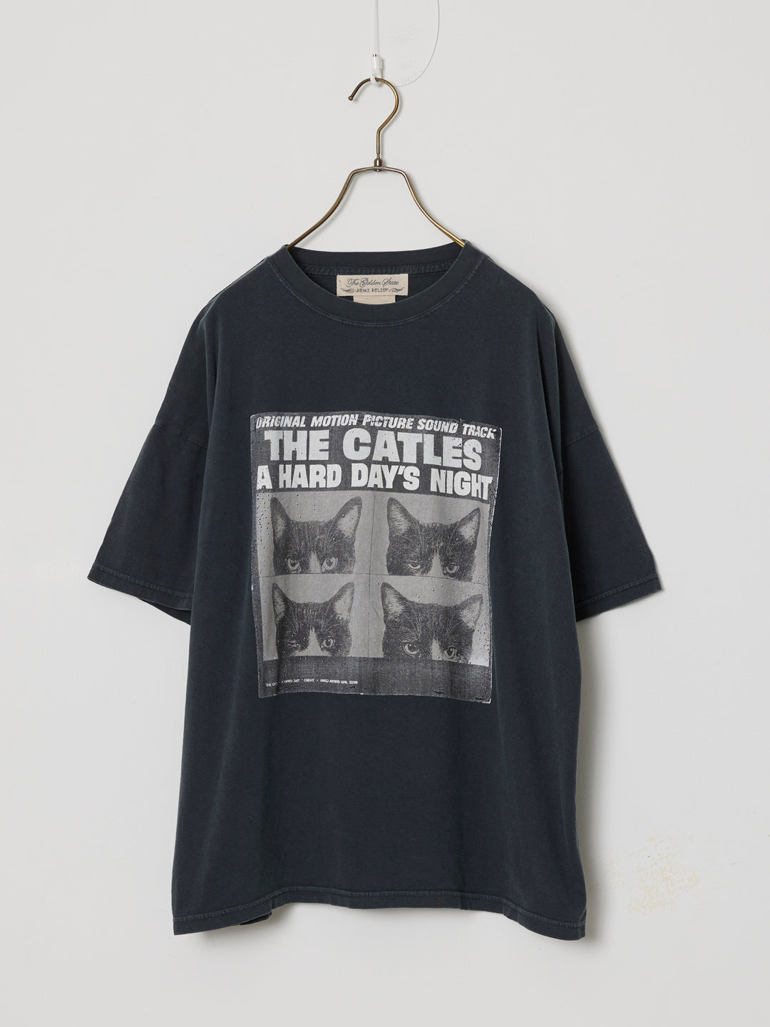 HARD SP加⼯20/天竺BIGサイズT(THE CATLES)